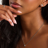 Crystal Heart Stud Earrings - EVRYJEWELS