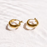 Chunky Dome Hoop Earrings - EVRYJEWELS