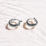 Chunky Dome Hoop Earrings - EVRYJEWELS