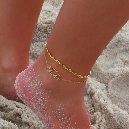 Custom/Personalized Anklet