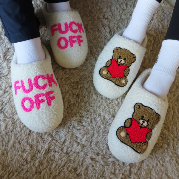 Leave Me Alone Slippers