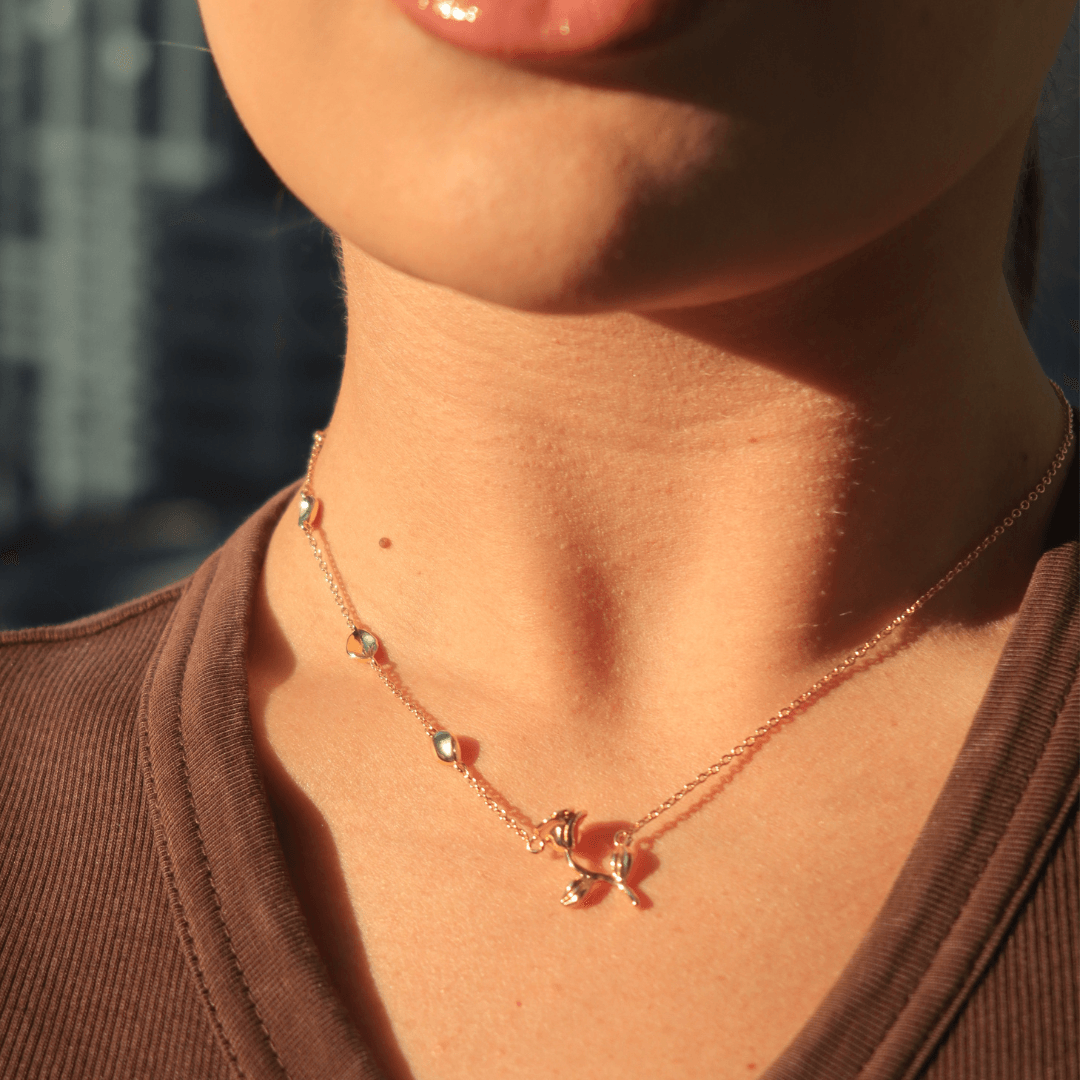 The Completeness Rose Necklace - EVRYJEWELS