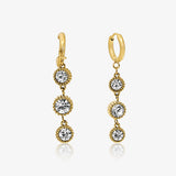 Dainty Sparkle Drop Earrings - EVRYJEWELS