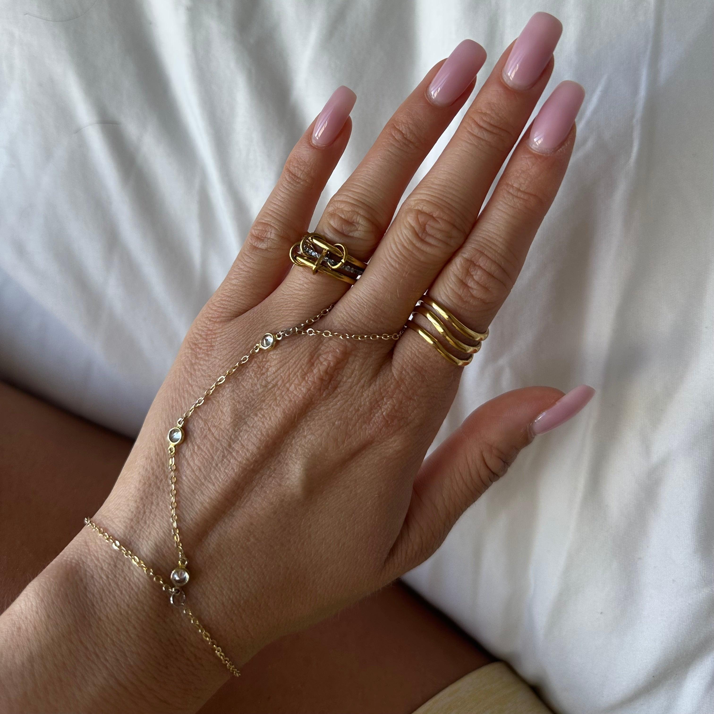 Triple Link Ring - EVRYJEWELS