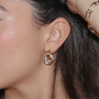 Interlock Earrings - EVRYJEWELS