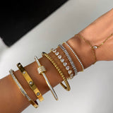 She's An Icon Tennis Bracelet - EVRYJEWELS