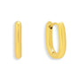 Bold Oval Hoop Earrings - EVRYJEWELS