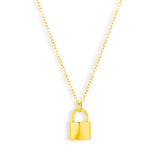 Lock Pendant Necklace - EVRYJEWELS
