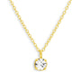 Solitaire Crystal Necklace - EVRYJEWELS