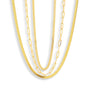 Triple Layer Chain Necklace Set - EVRYJEWELS