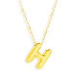 Bold Letter Initial Necklace - EVRYJEWELS