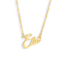 Custom/Personalized Nameplate Cable Necklace - EVRYJEWELS