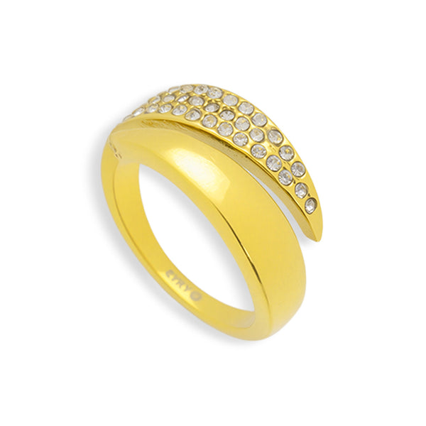 Pavé Crystal Wrap Ring - EVRYJEWELS