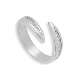 Crystal Curve Wrap Ring - EVRYJEWELS