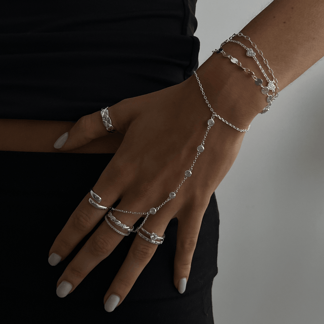 Afterglow Hand Chain - EVRYJEWELS