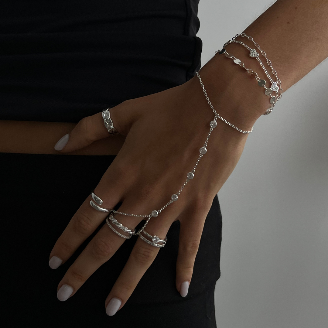 Afterglow Hand Chain – EVRYJEWELS