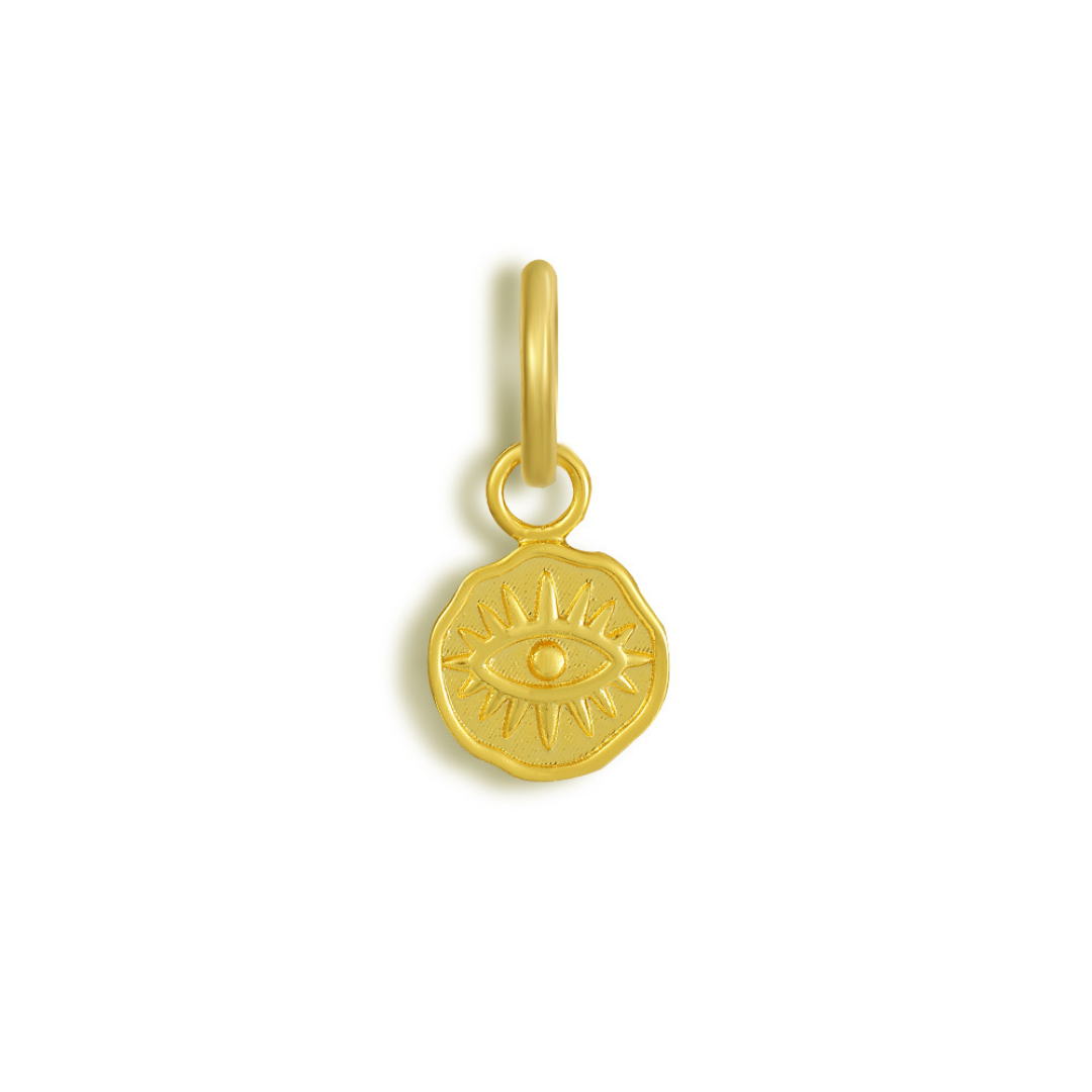 All Eyes On Me Charm - Gold