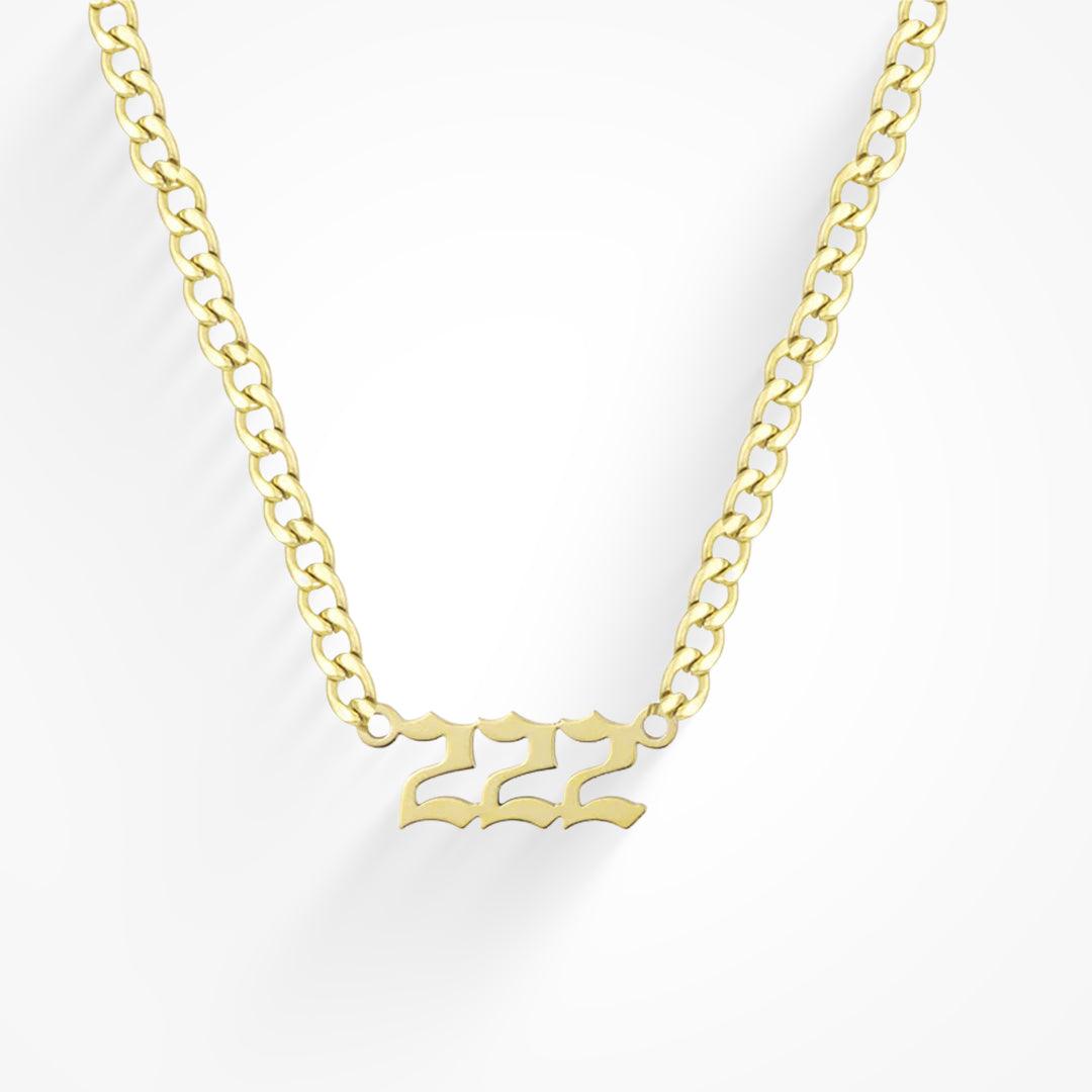 Angel Number Necklace - EVRYJEWELS