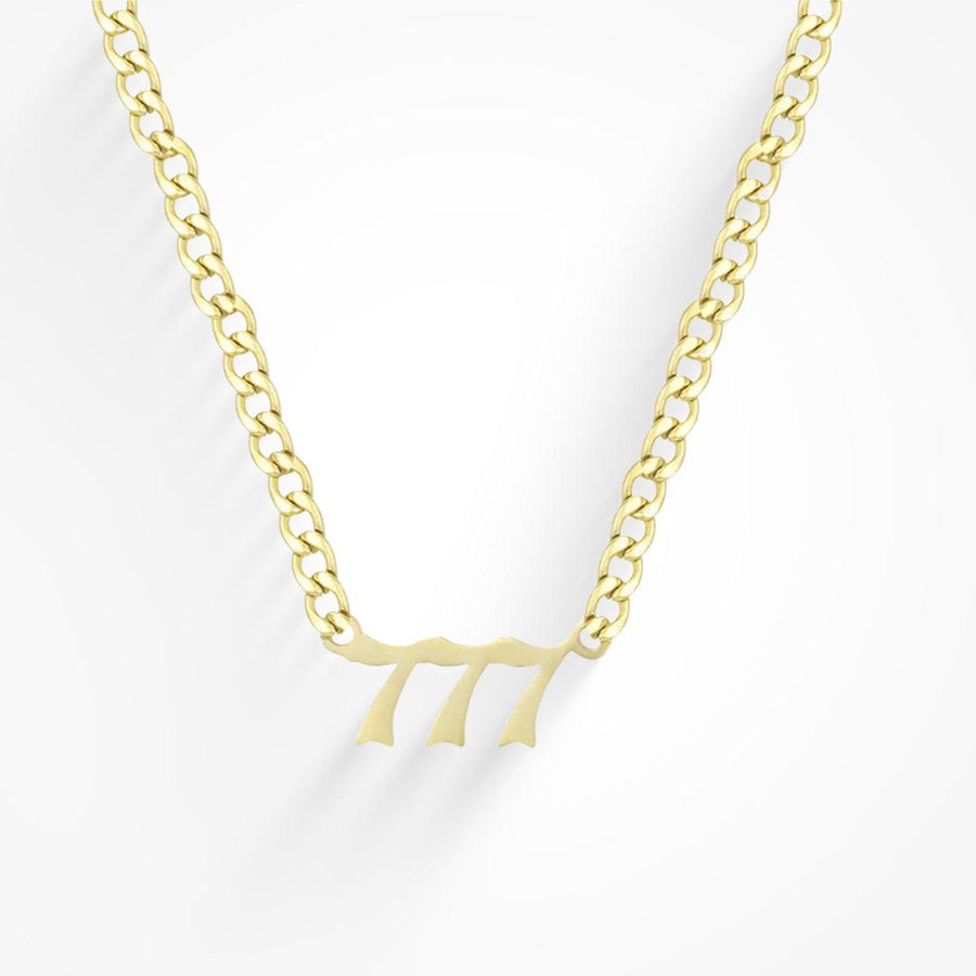 Angel Number Necklace - EVRYJEWELS