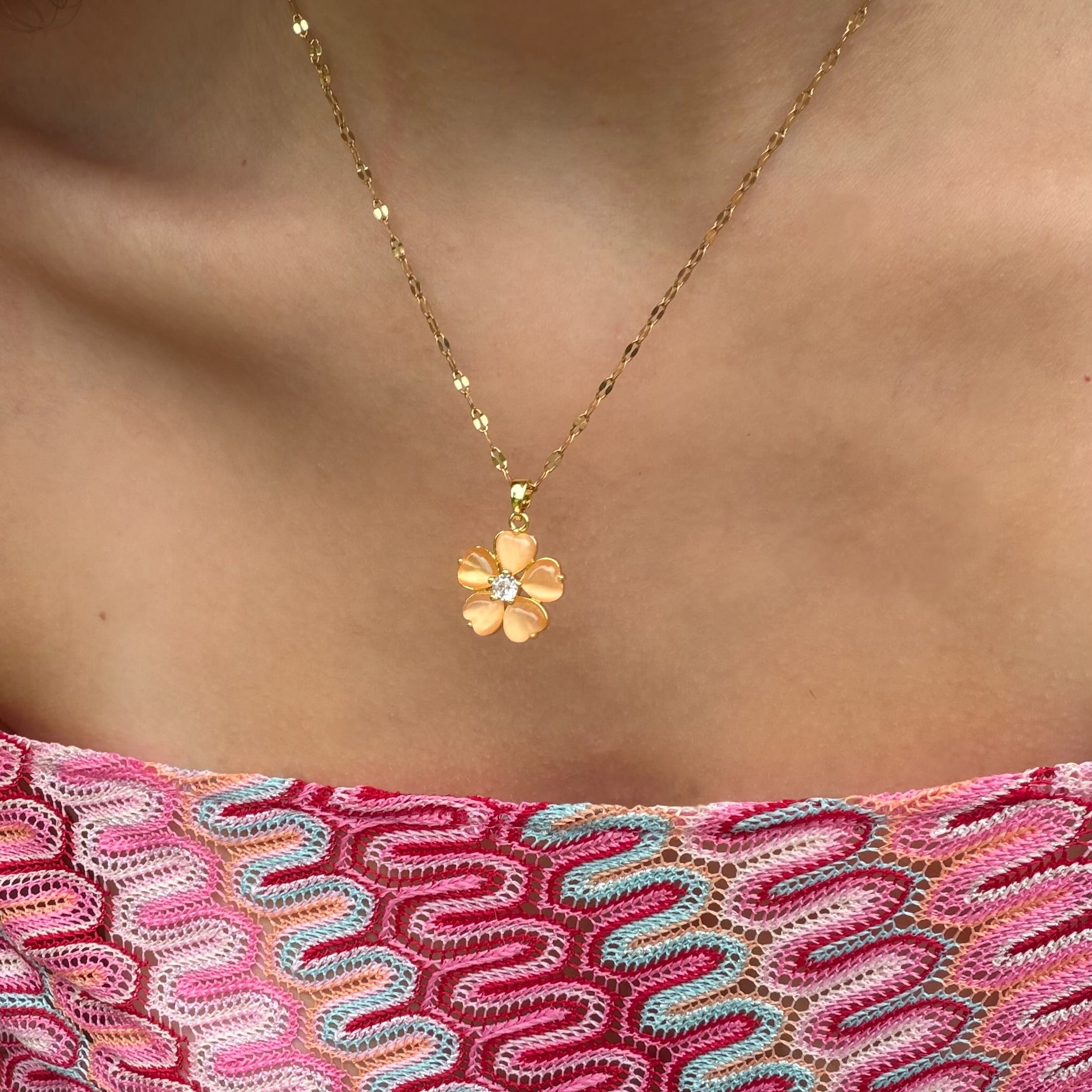 Pink Paradise Necklace - EVRYJEWELS