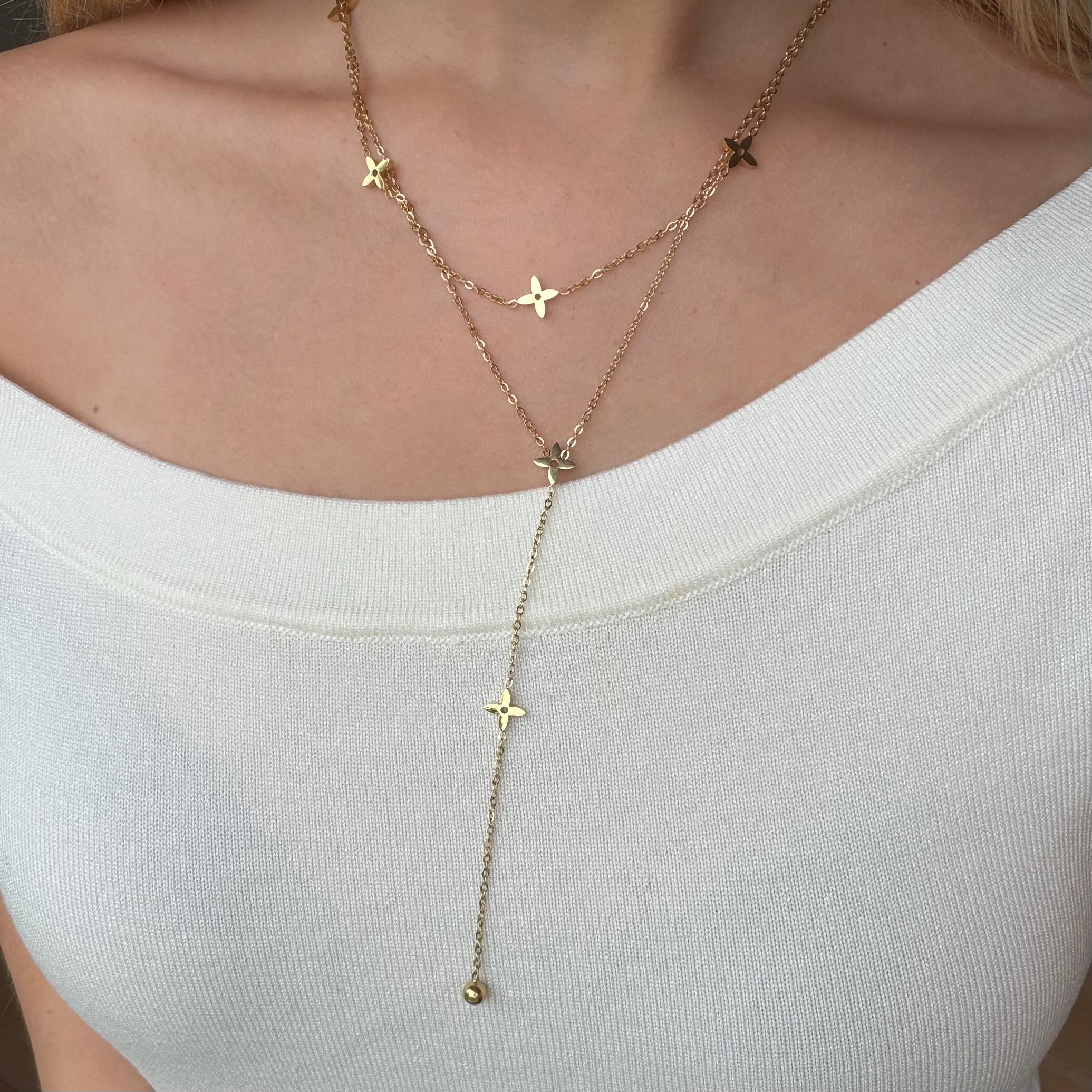 Boss Babe Drop Necklace - EVRYJEWELS