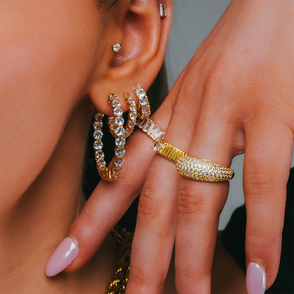 Baby Icy Earrings – EVRYJEWELS - Main Image