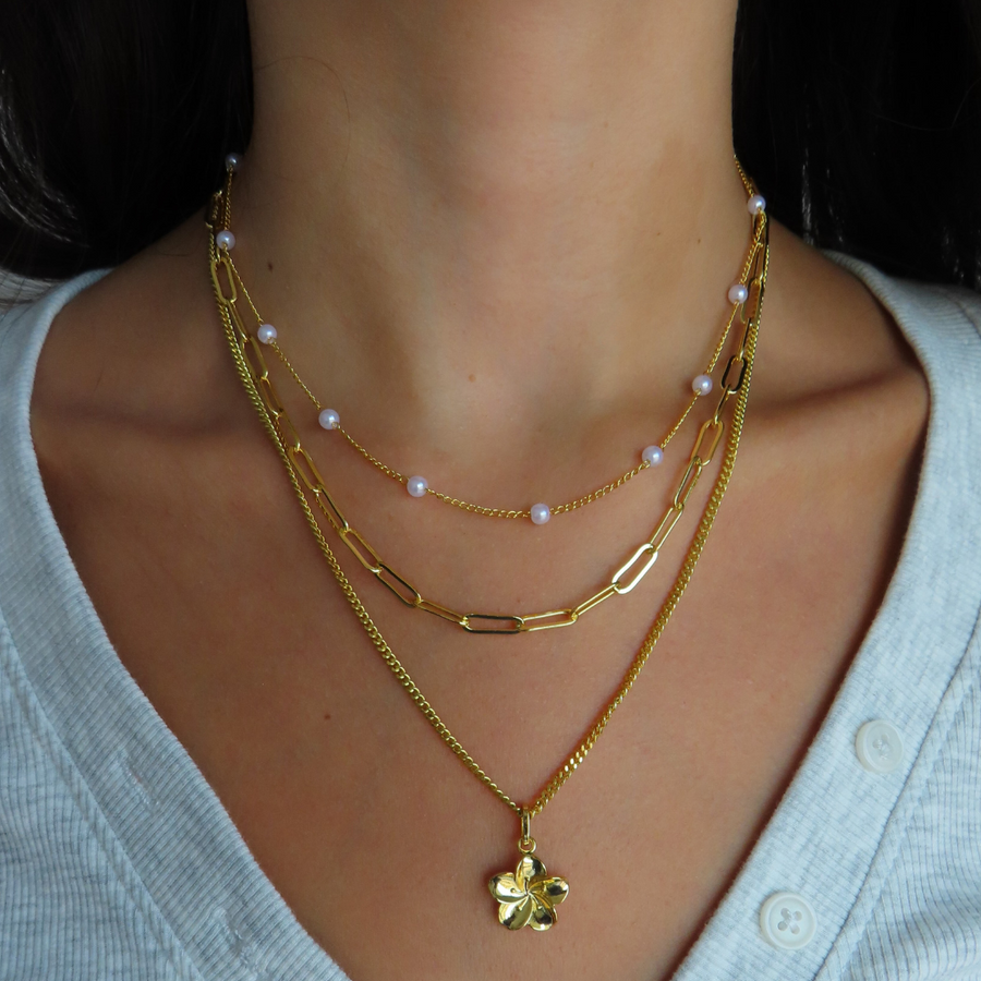 Blooming Bundle : 3 Piece Necklace Bundle - EVRYJEWELS