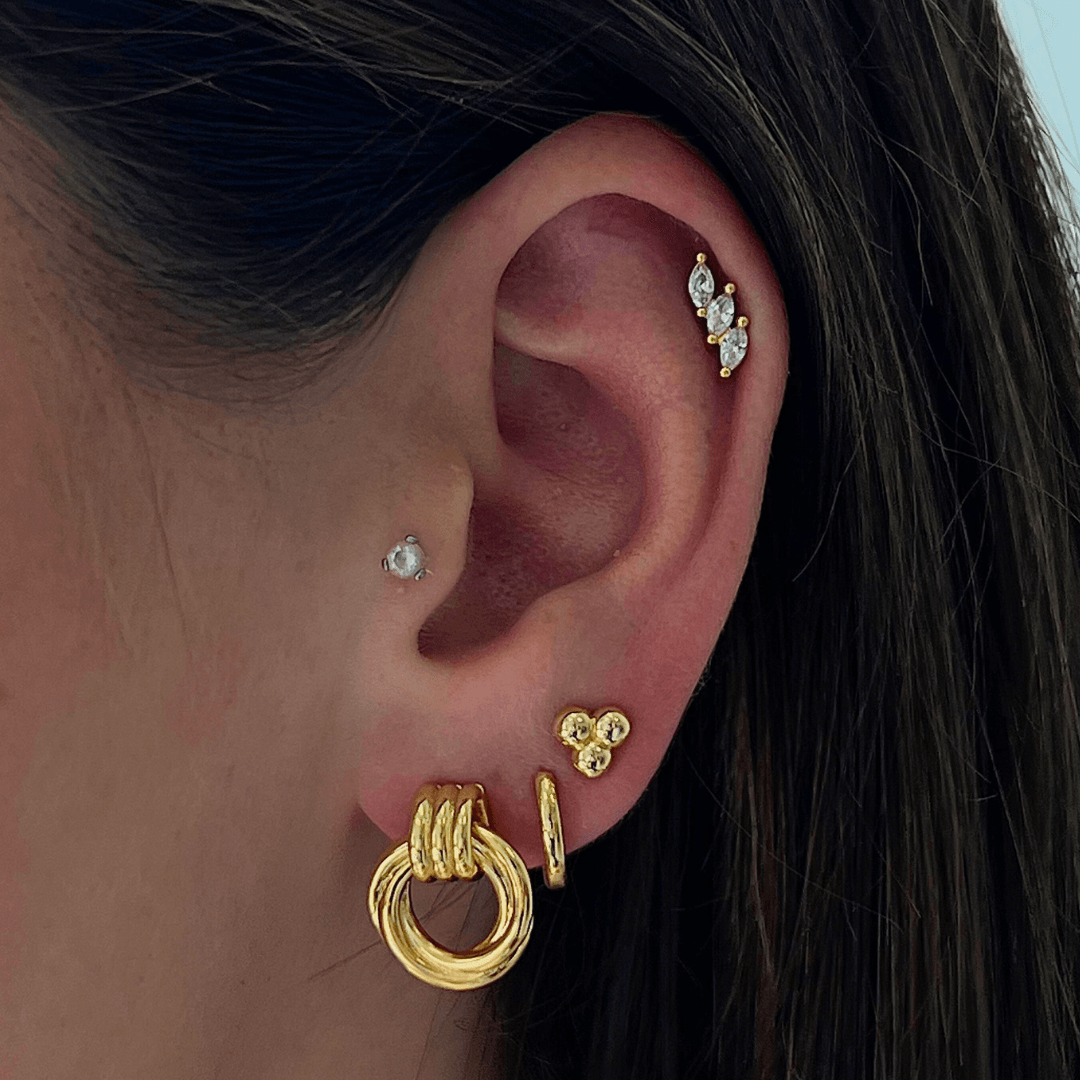 Bordeaux Earrings - EVRYJEWELS