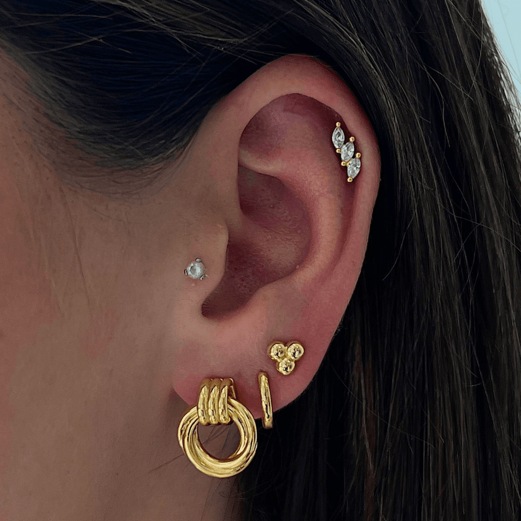 Bordeaux Earrings - EVRYJEWELS