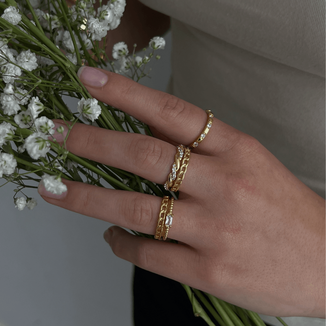 Chain Reaction Ring – EVRYJEWELS