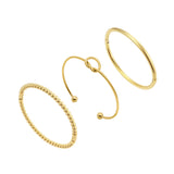 Charmed Bangle Bundle: 3 Piece Bangle - EVRYJEWELS