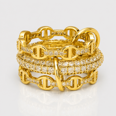Dolce Iconic Stacked Ring - EVRYJEWELS