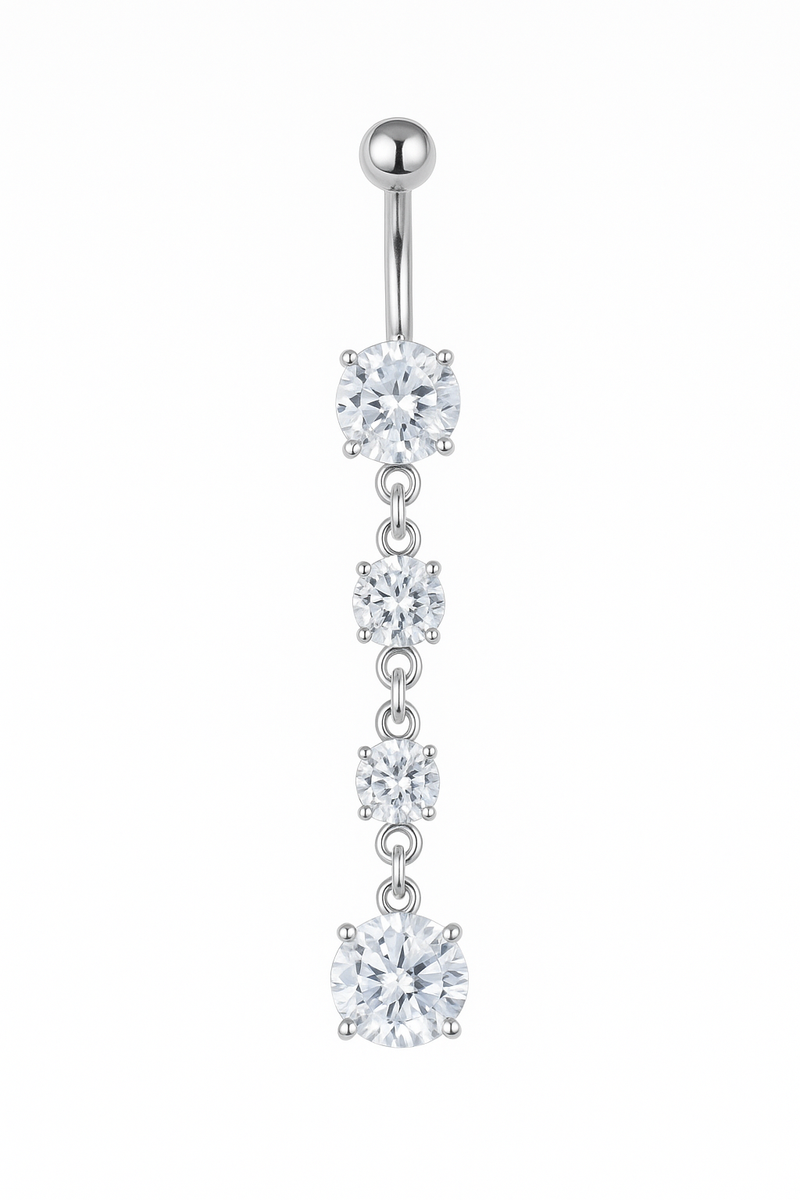Twinkle Drop Belly Ring