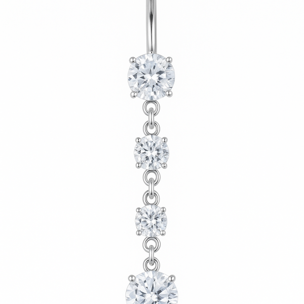 Twinkle Drop Belly Ring