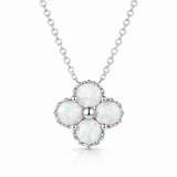 Opal Blossom Necklace - EVRYJEWELS