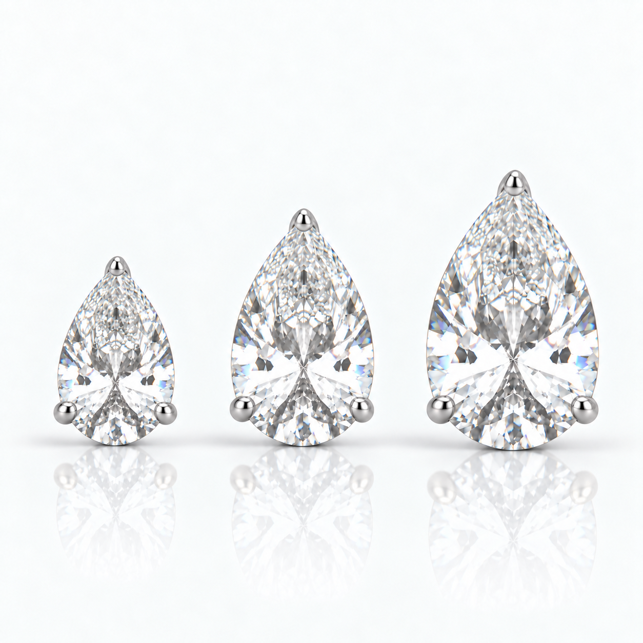 Calabasas Pear Cut Earrings - EVRYJEWELS