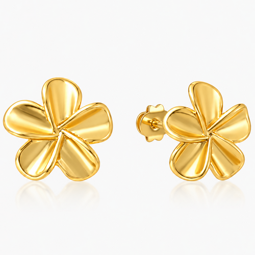 Hibiscus Earrings - EVRYJEWELS