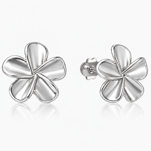 Hibiscus Earrings - EVRYJEWELS