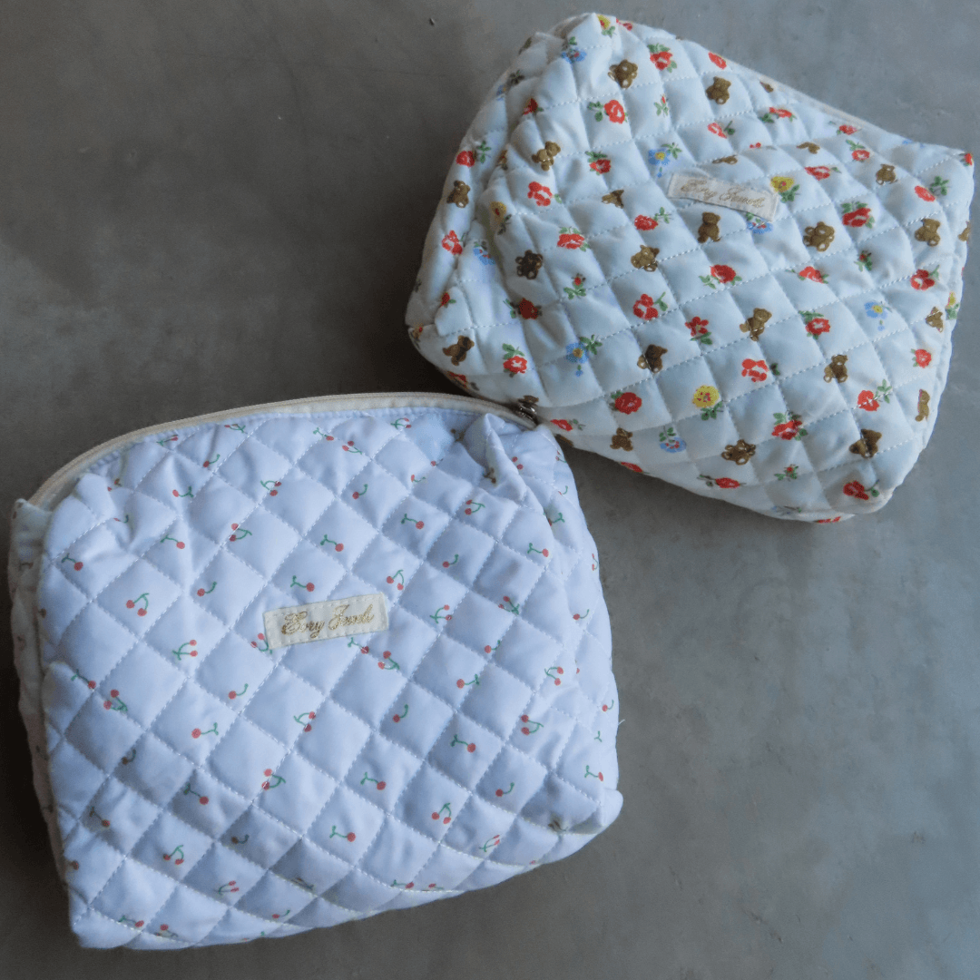 Cherry Girl Toiletry Bag - EVRYJEWELS