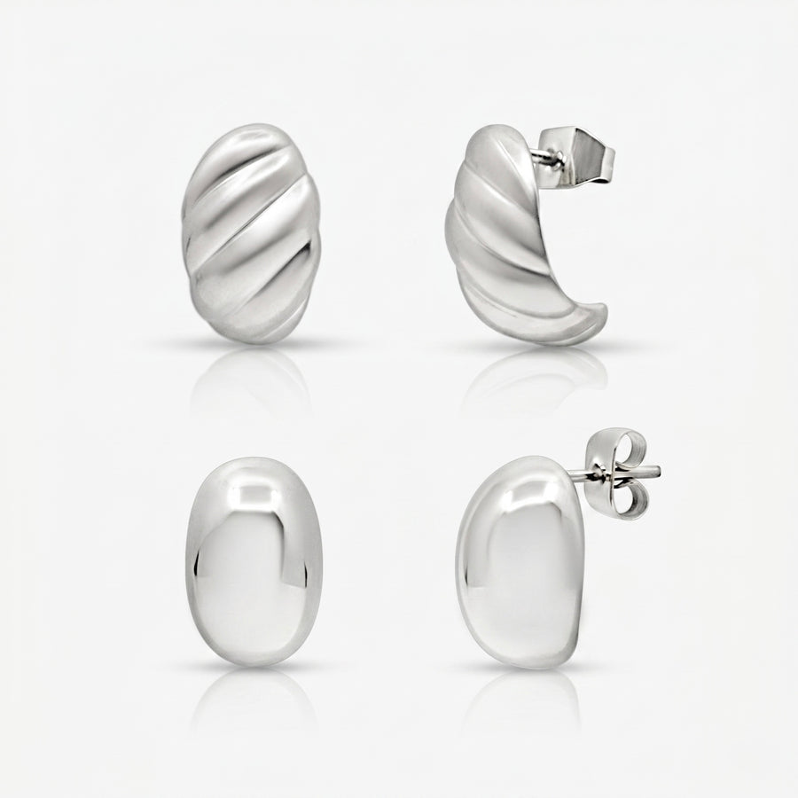 Chicago 2-Piece Earring Set - EVRYJEWELS