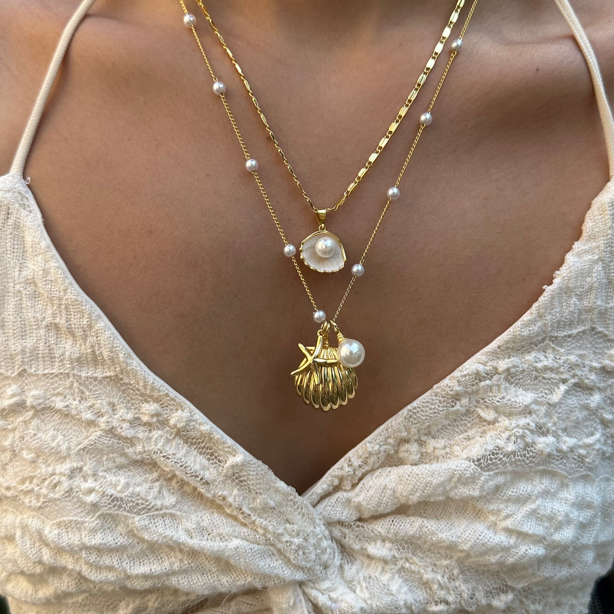 Sea Breeze Necklace – EVRYJEWELS Sea Breeze Necklace – EVRYJEWELS
