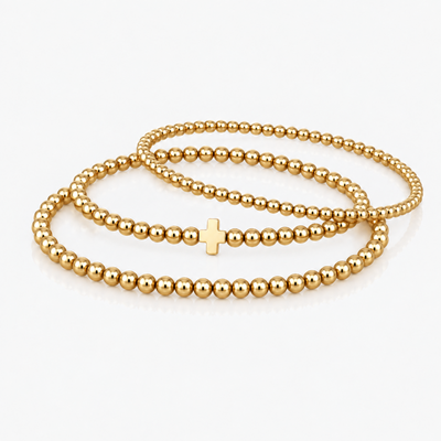 Ensemble de bracelets Faith Glow Beaded