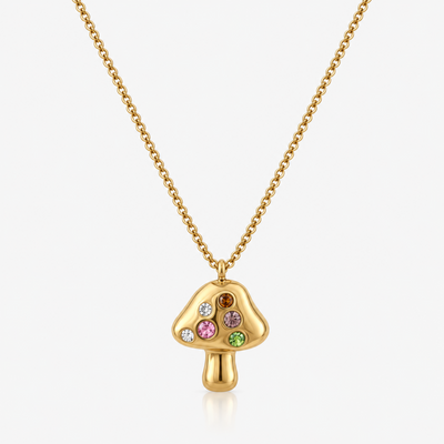Fairy Mushroom Necklace - EVRYJEWELS