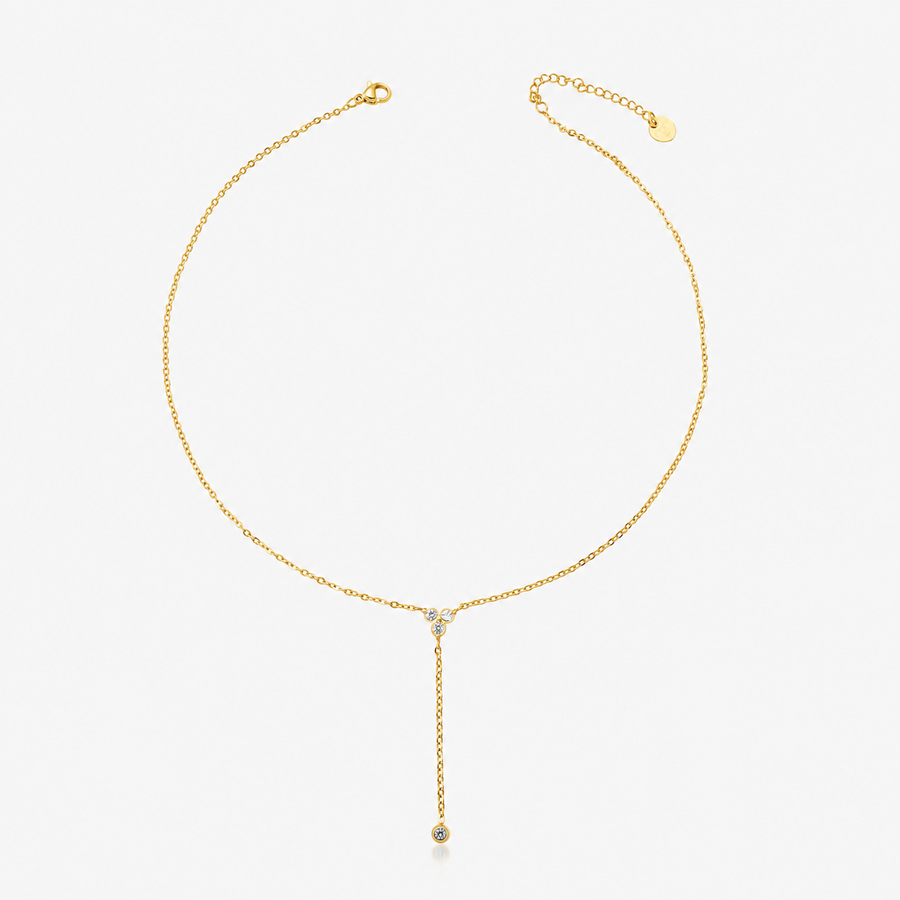Flirty Drop Lariat Necklace - EVRYJEWELS