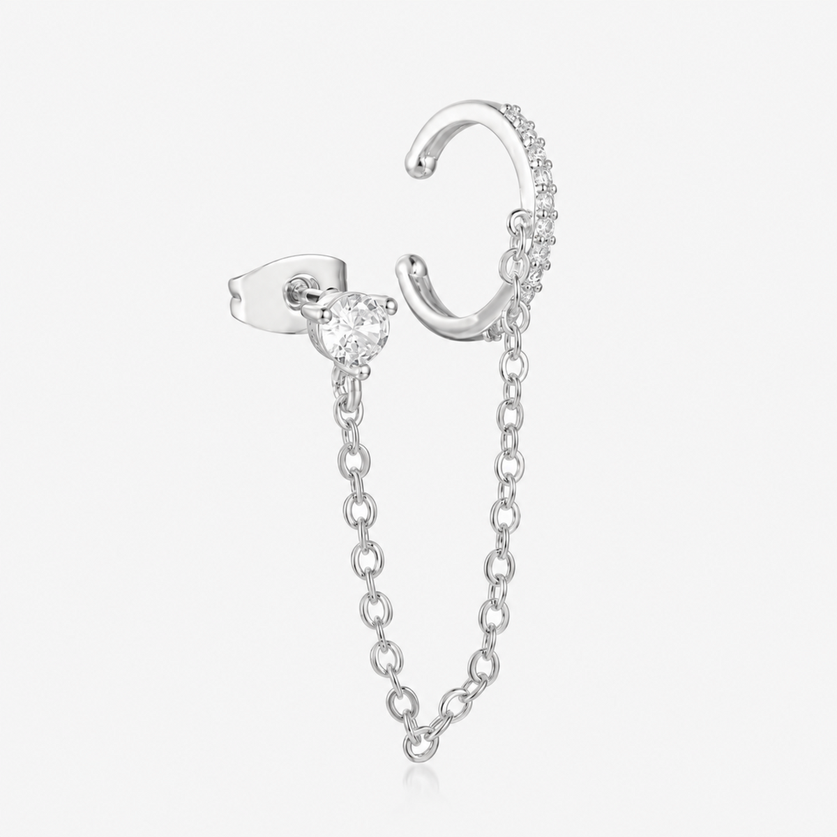 Hooked On You Earring/Earcuff - EVRYJEWELS