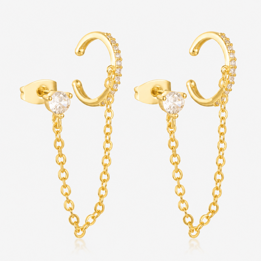 Hooked On You Earring/Earcuff - EVRYJEWELS