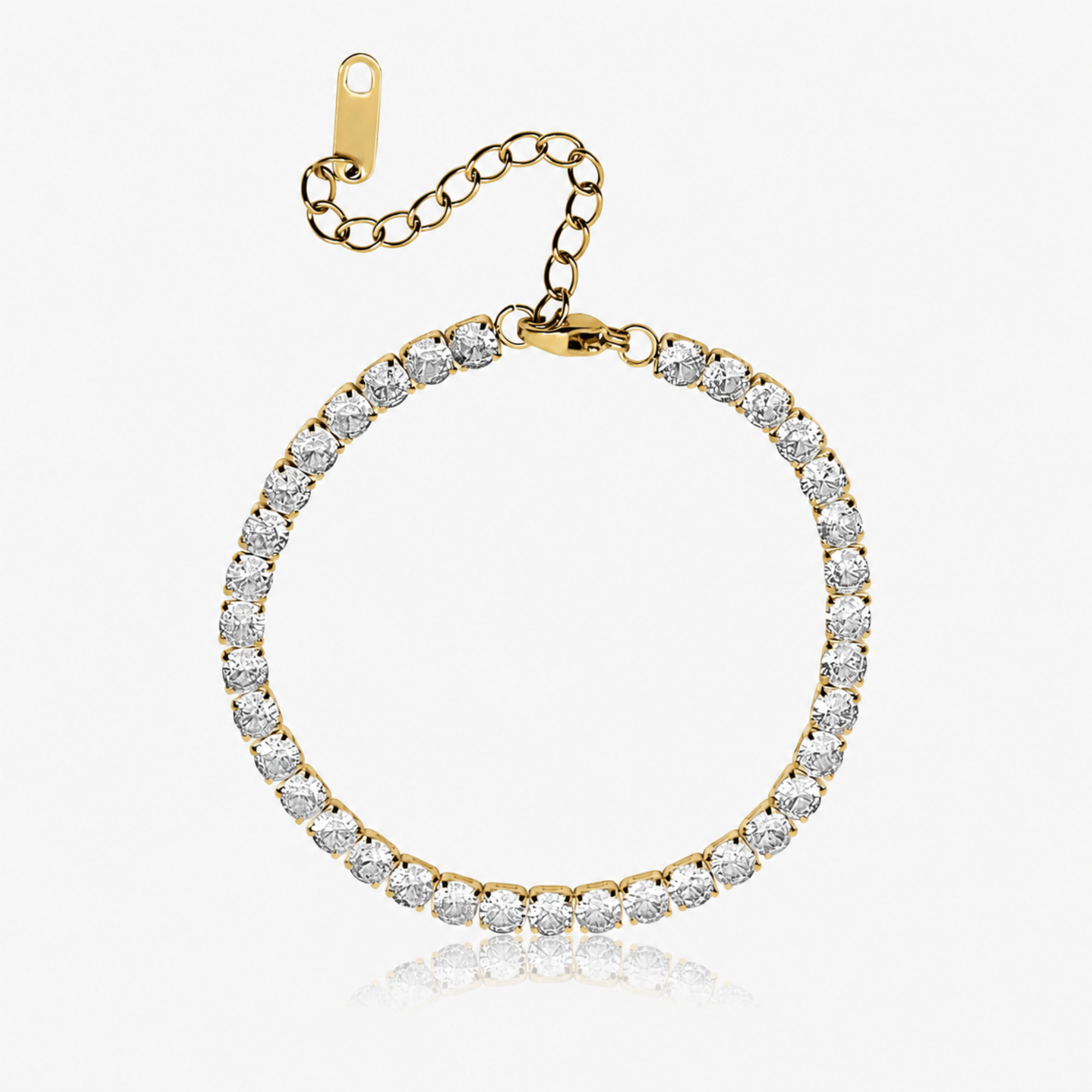 Champagne Tennis Bracelet - EVRYJEWELS