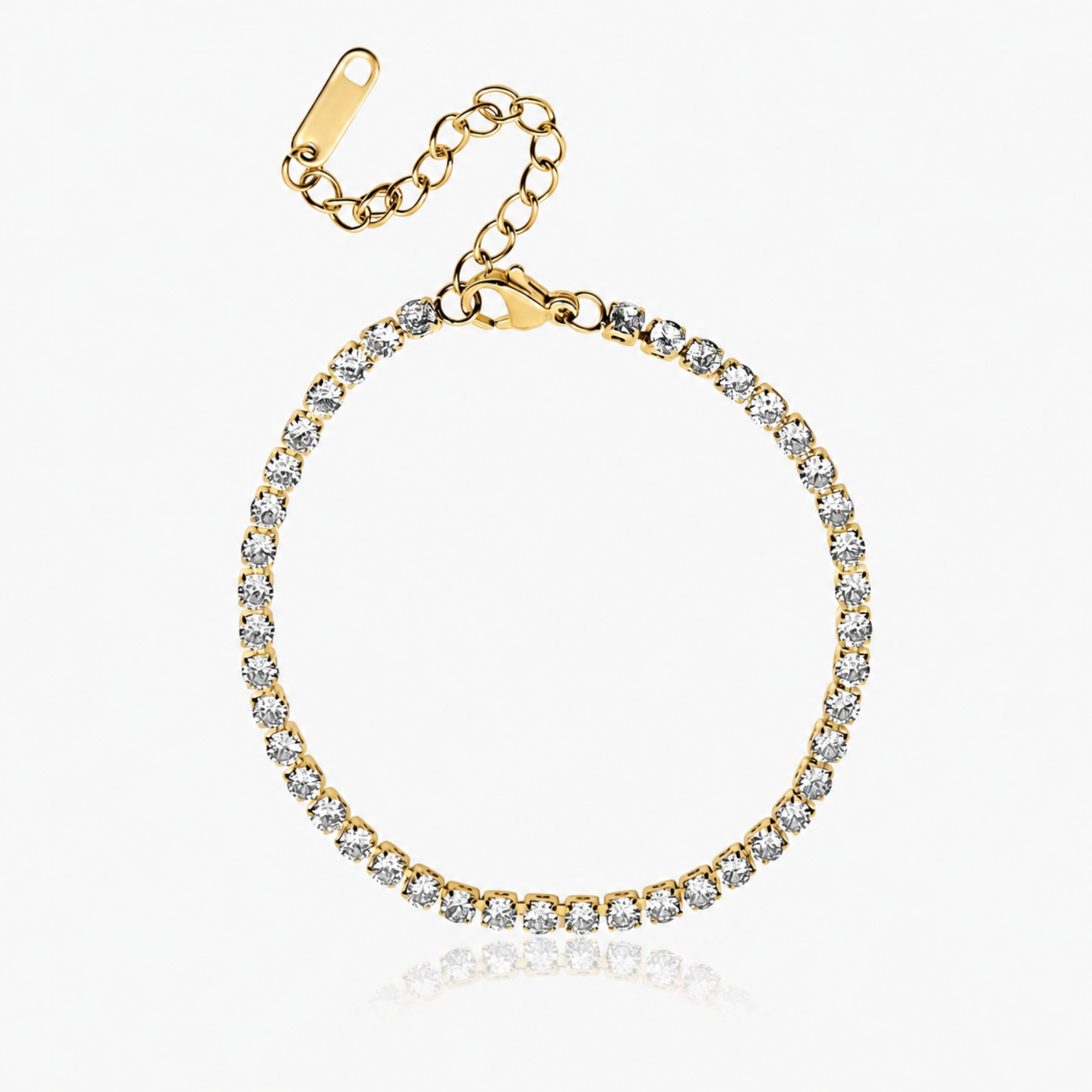 Champagne Tennis Bracelet - EVRYJEWELS
