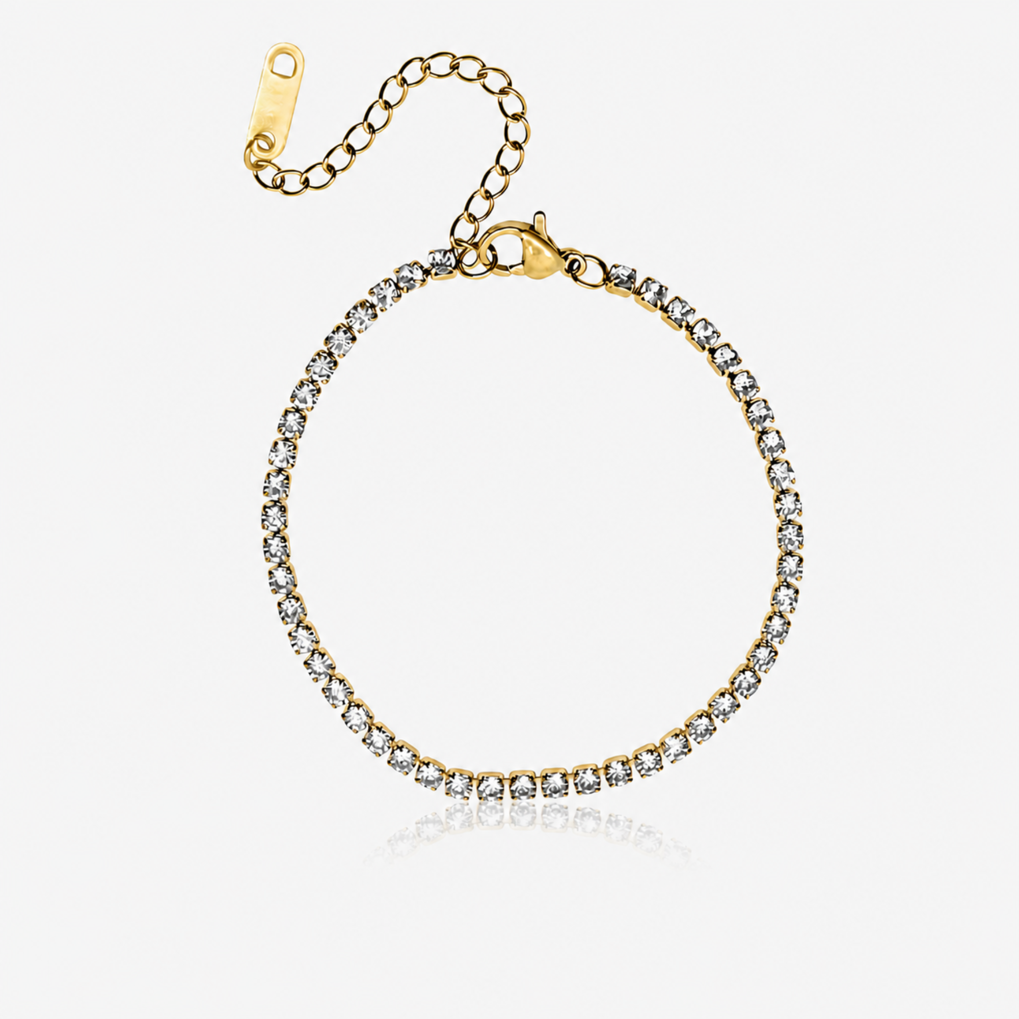 Champagne Tennis Bracelet - EVRYJEWELS