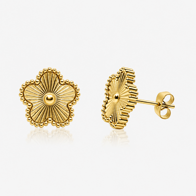 Lucky Bloom Stud Earrings - EVRYJEWELS